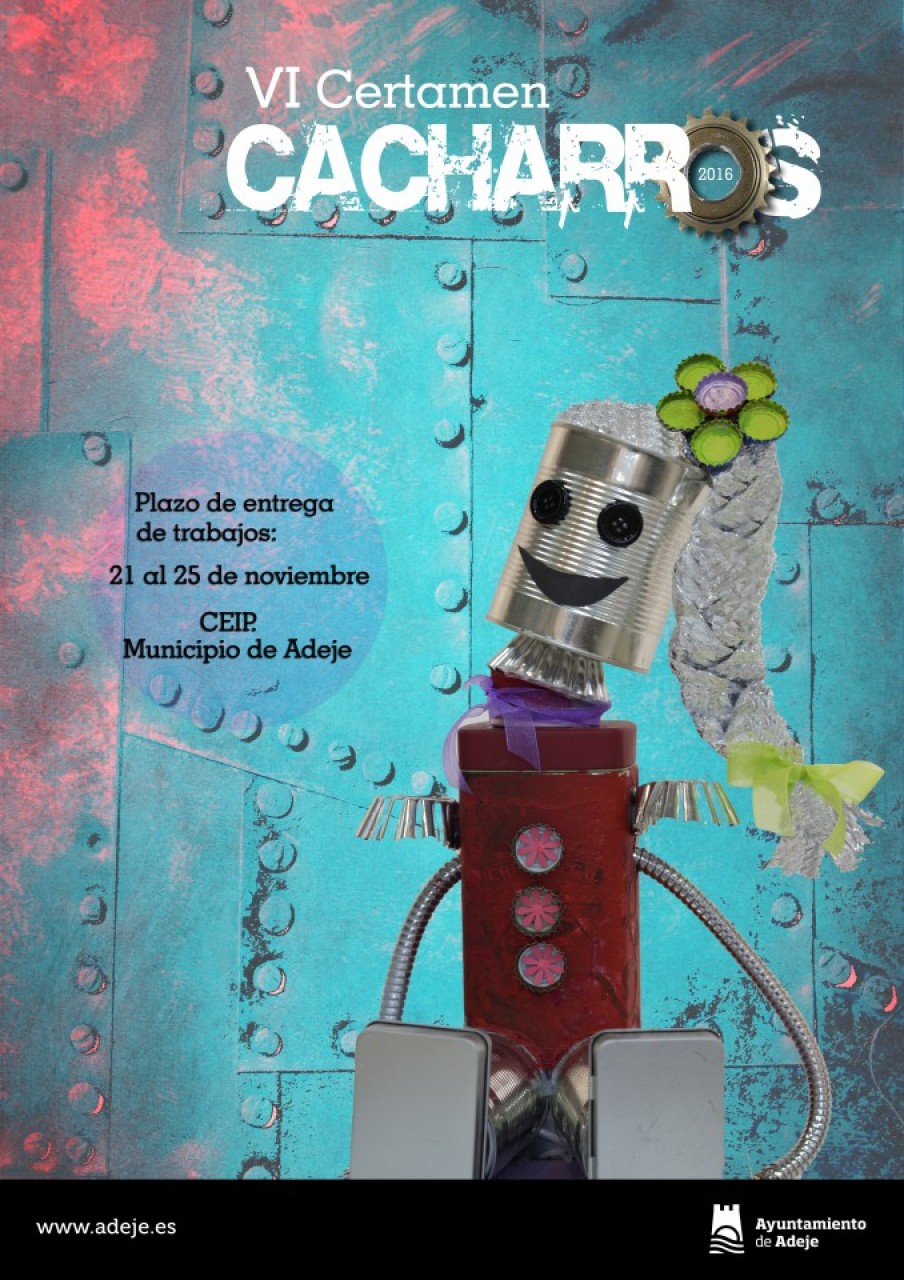 La creatividad artística y el reciclaje se fusionan nuevamente en el VI Certamen de Cacharros de Adeje