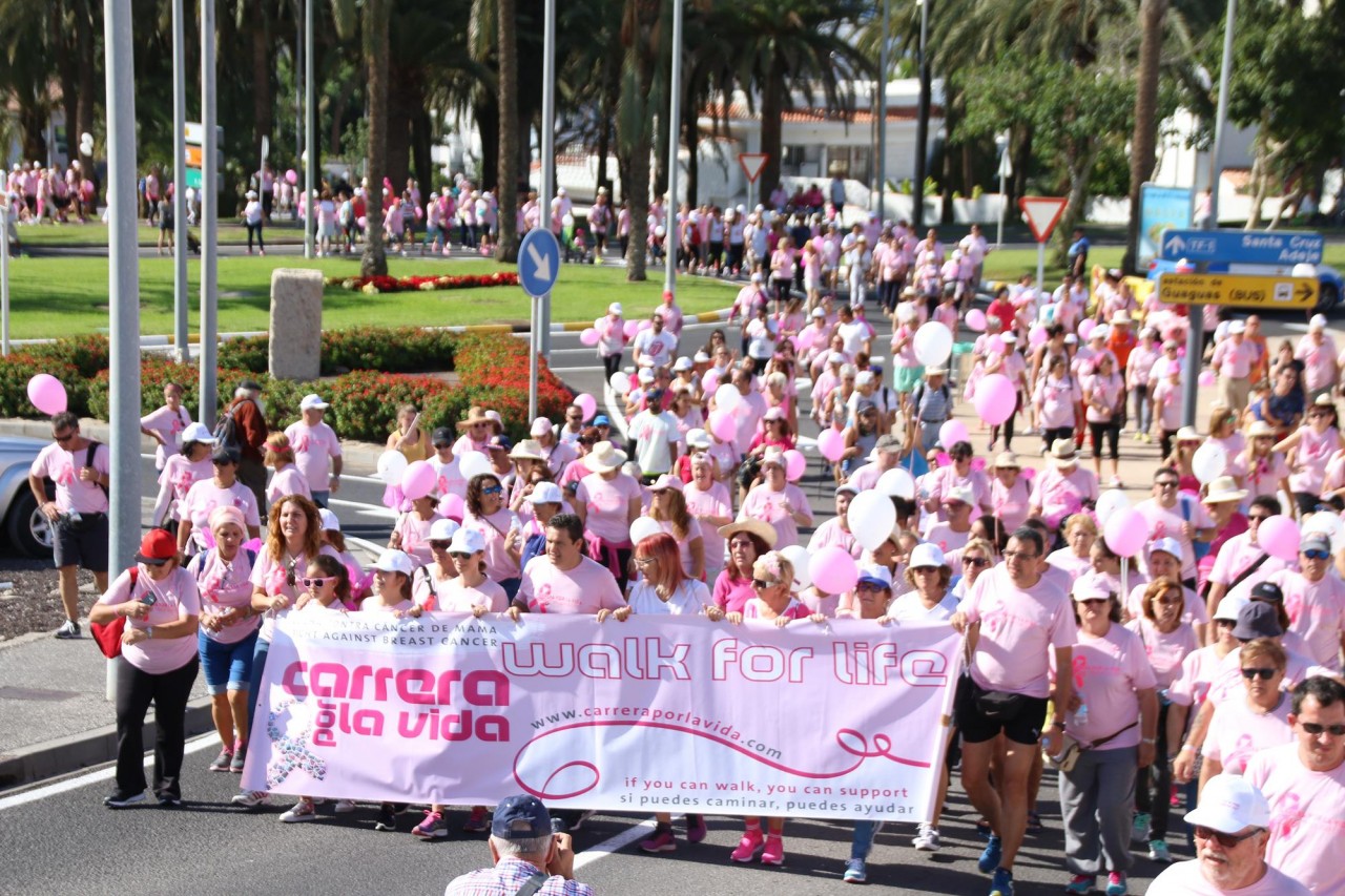  Alrededor de 18.000 euros fueron recaudados en la Carrera por la Vida / Walk for Life 