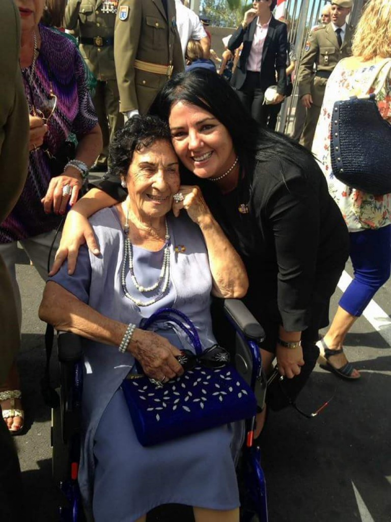 Rosa Flores Llorente, vecina de La Postura, cumplirá 102 años el próximo 27 de diciembre y es la mujer más longeva de Adeje