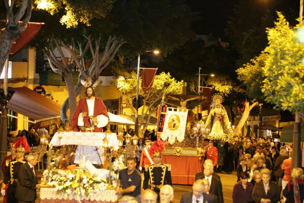 El Cristo de Las Penas de Adeje sale en procesión por primera vez el Lunes Santo