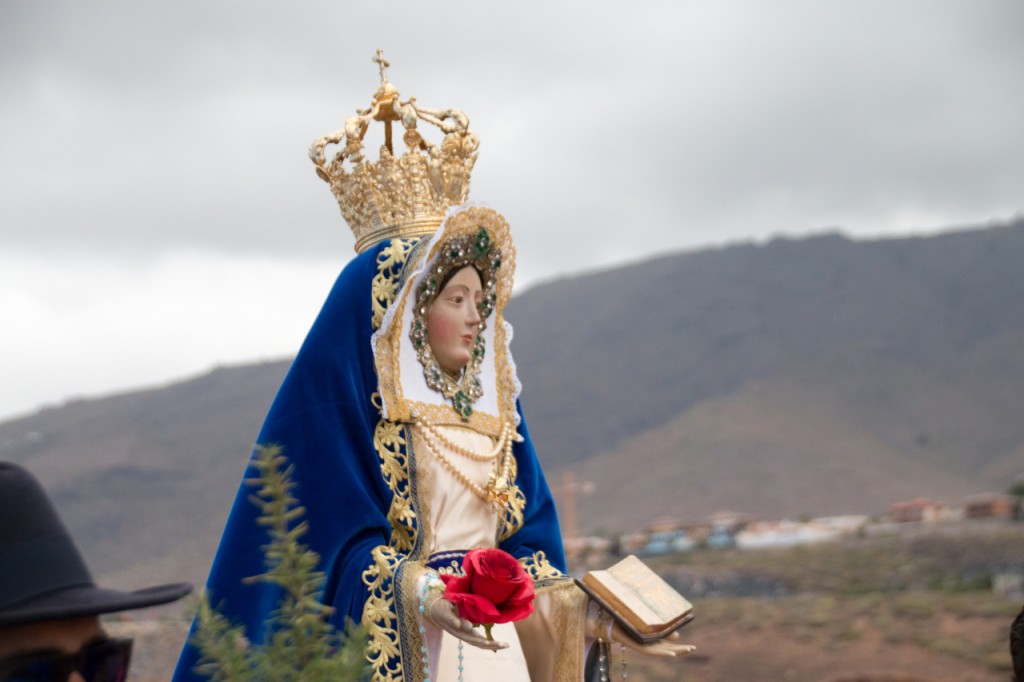 La patrona de Adeje baja en rogativa este domingo para cumplir la promesa del pueblo
