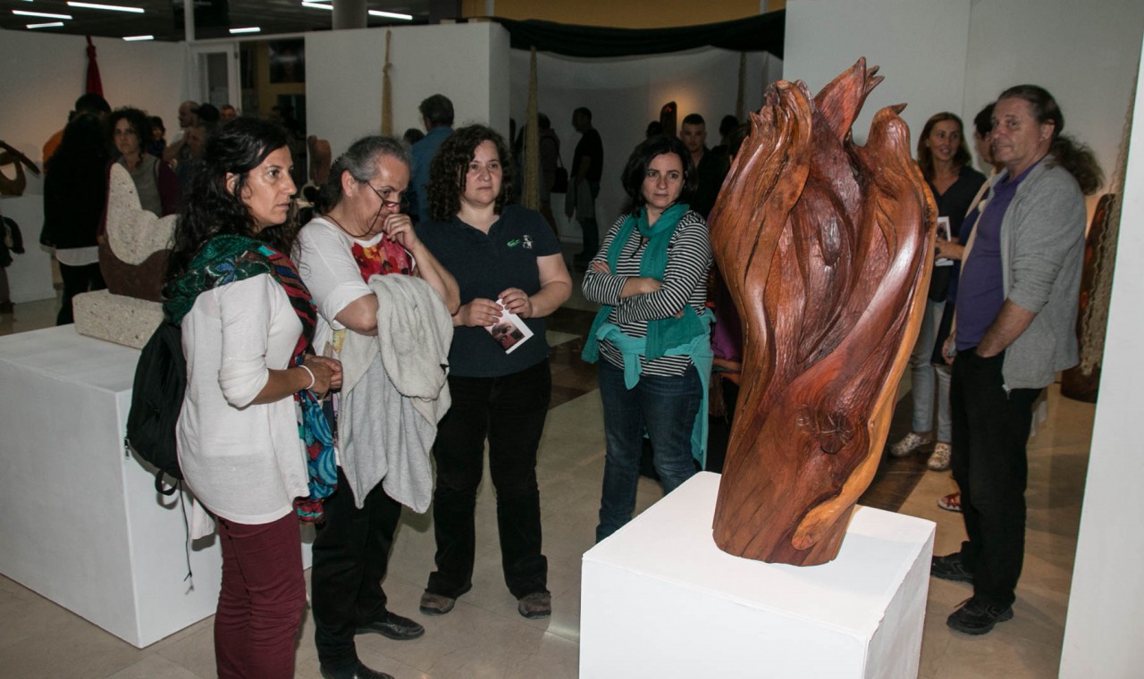 La exposición escultórica ''Esencia de la cumbre horizonte del mar'' podrá ser visitada hasta el 31 de mayo