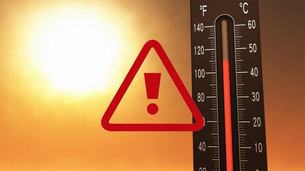 AVISO:  Riesgo para la salud por altas temperaturas
