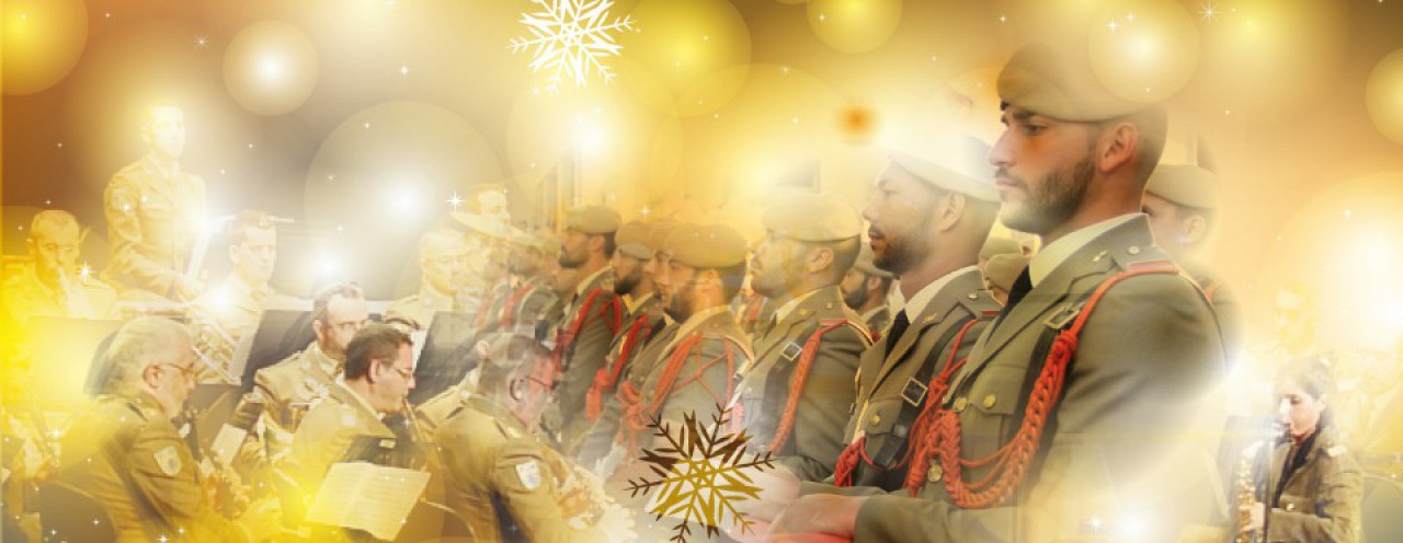 La música del Mando de Canarias y de la Banda del Regimiento de Infantería ''Tenerife'' 49 vuelven a estar presentes en la Navidad adejera