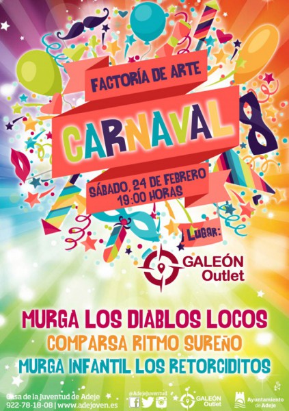  La Factoría de Arte dedica su primera edición de 2018 al Carnaval 