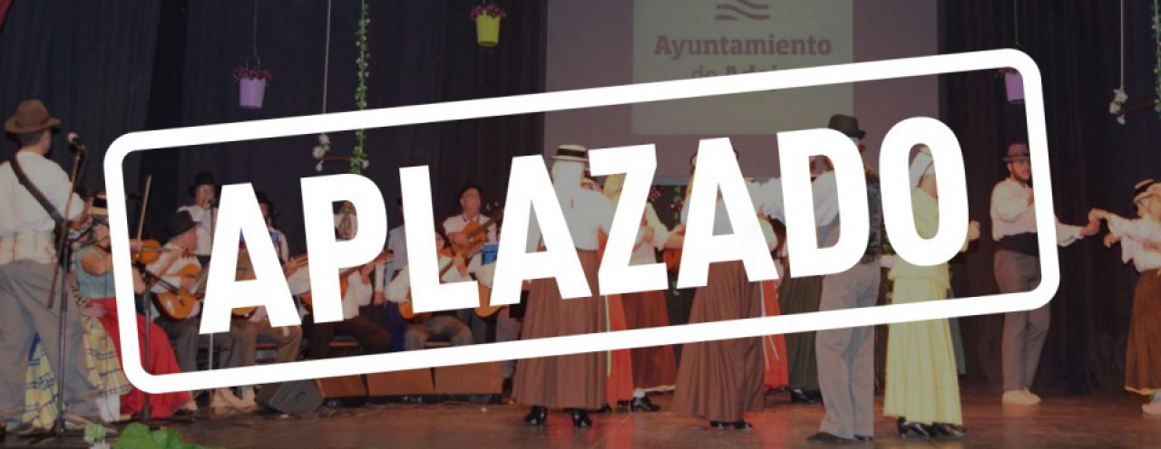 APLAZADO el Festival Mayores Solidario hasta nueva fecha