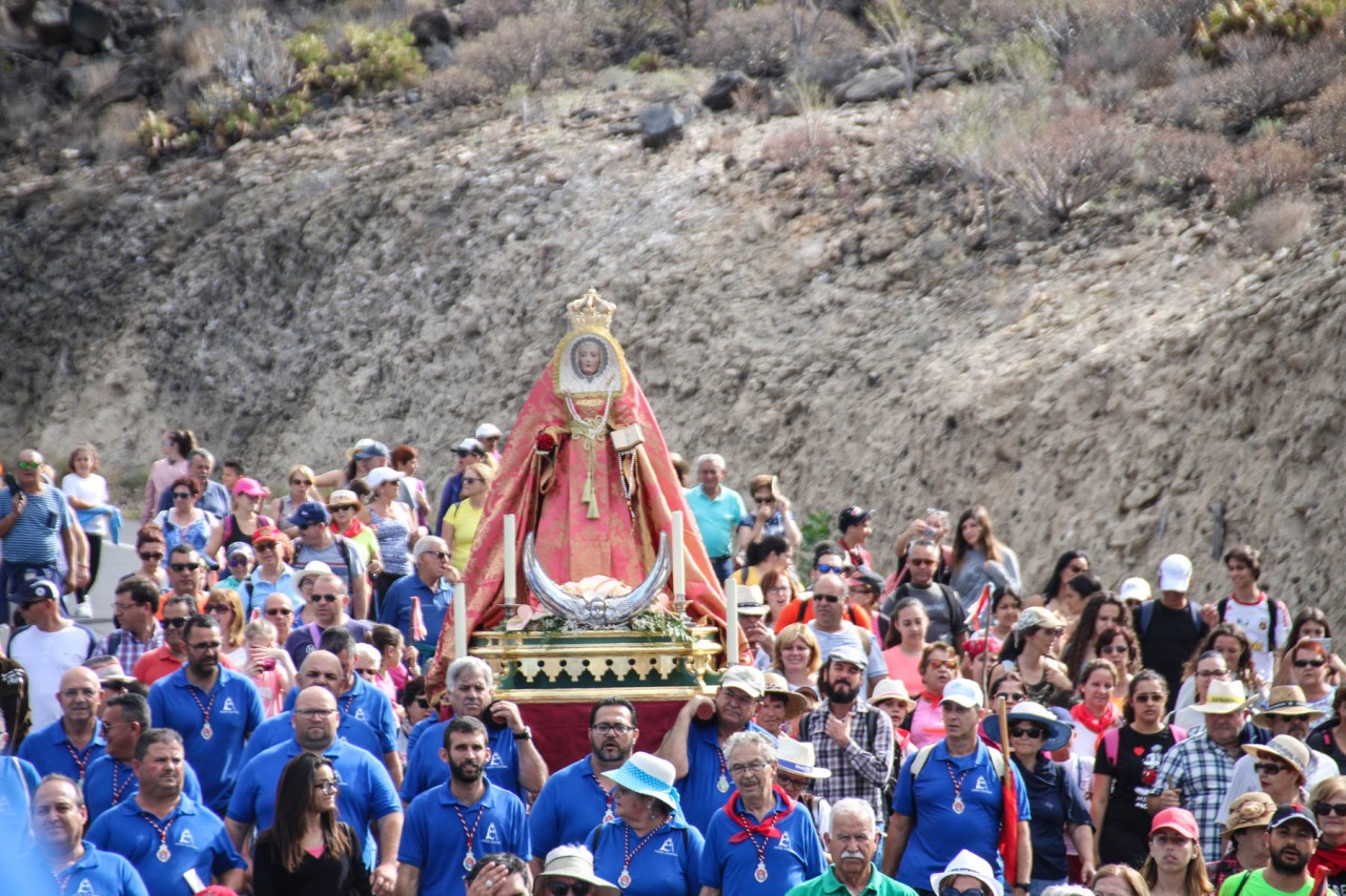 La Virgen de la Encarnación ya está preparada para la Rogativa de este domingo