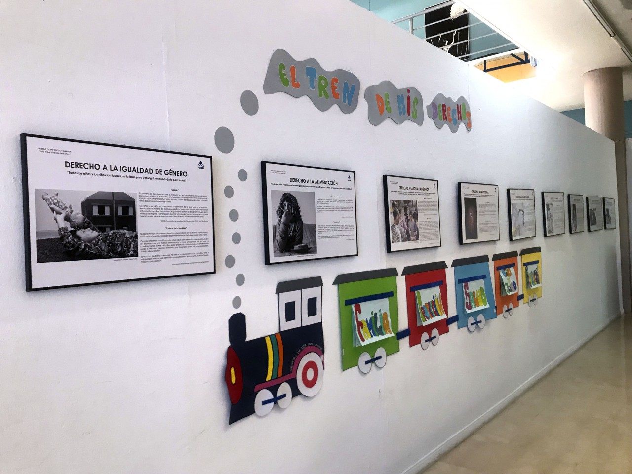 La exposición itinerante ''Una mirada hacia mis derechos'' permanecerá en el municipio hasta el próximo 16 de junio