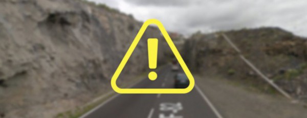 AVISO A LA CIUDADANÍA: Corte del tráfico en la carretera TF-82 (zona de Los Menores)