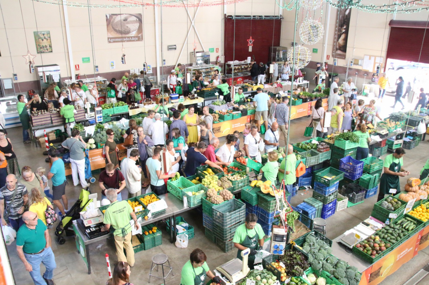 La cara solidaria del Agromercado de Adeje