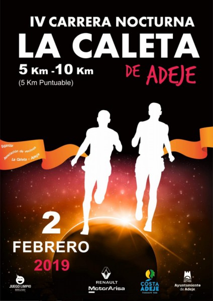  La Caleta de Adeje se prepara para su IV carrera nocturna