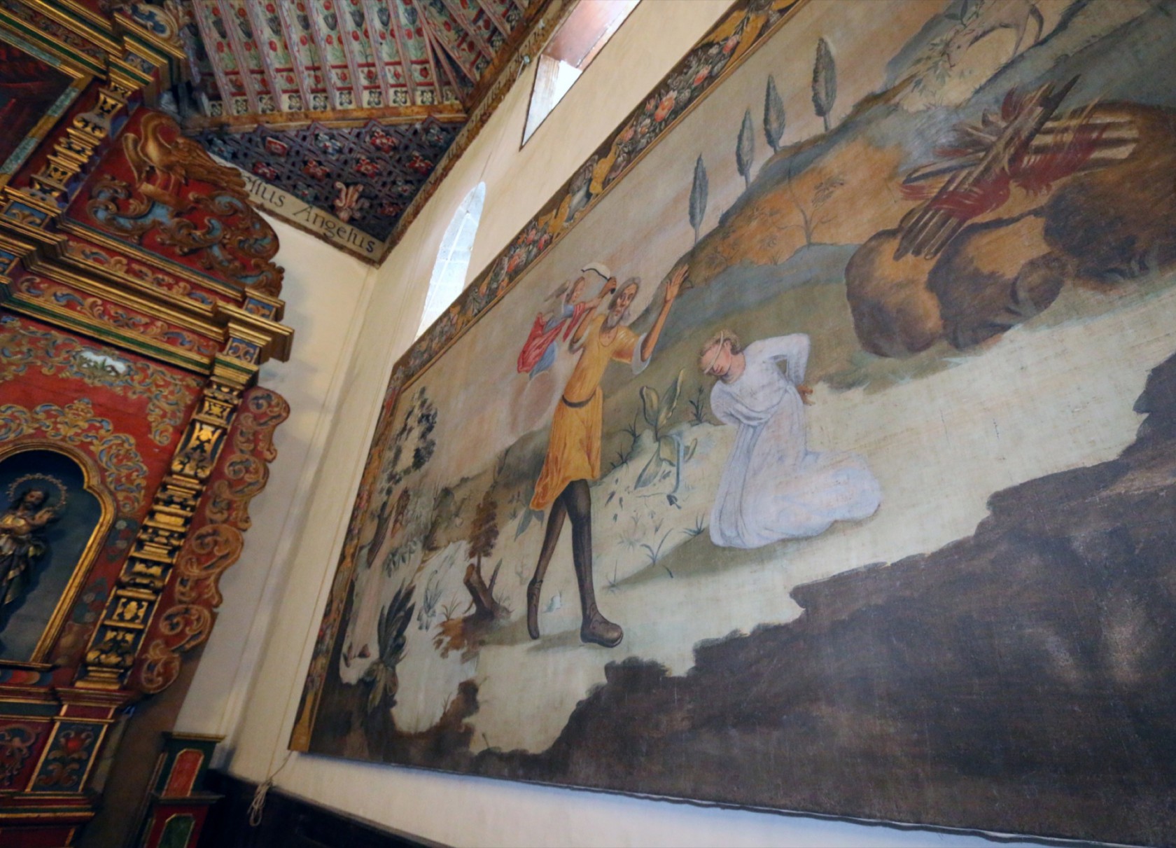 El tapiz del "Sacrificio de Isaac" se suma al patrimonio artístico adejero