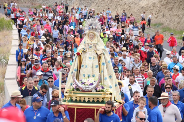 La Virgen de la Encarnación vuelve a procesionar en Rogativa este domingo