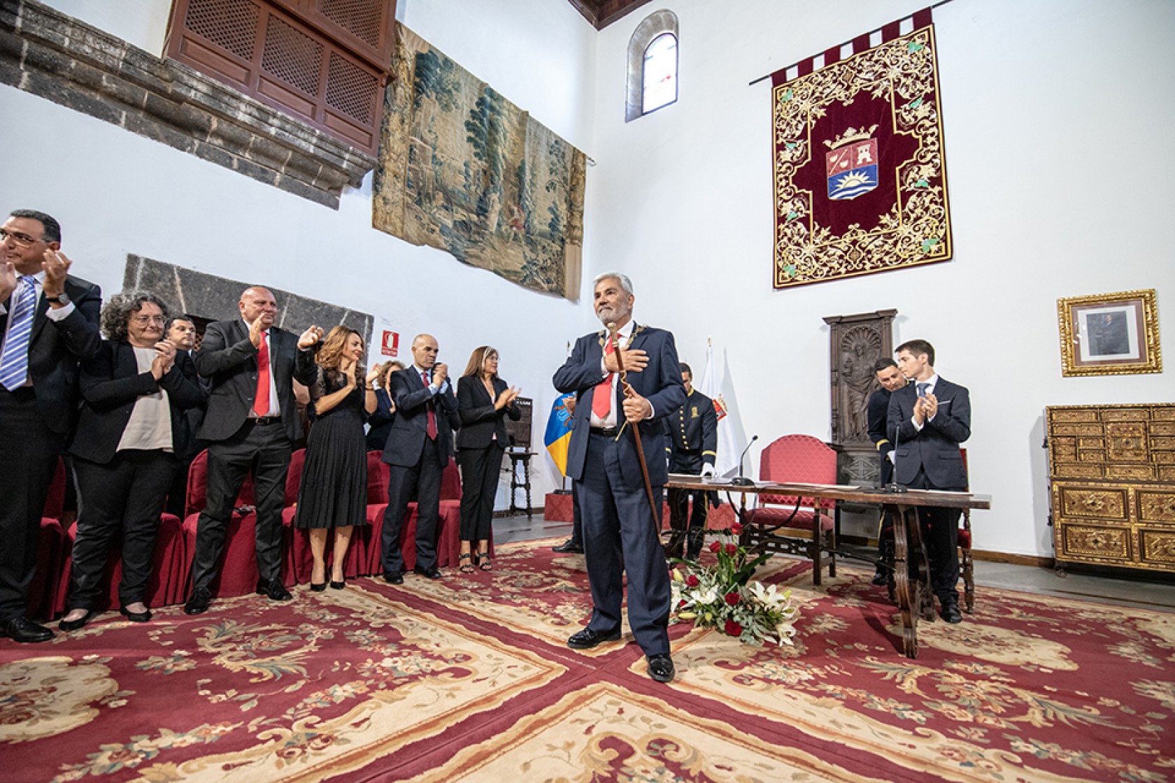 José Miguel Rodríguez Fraga, proclamado alcalde de Adeje