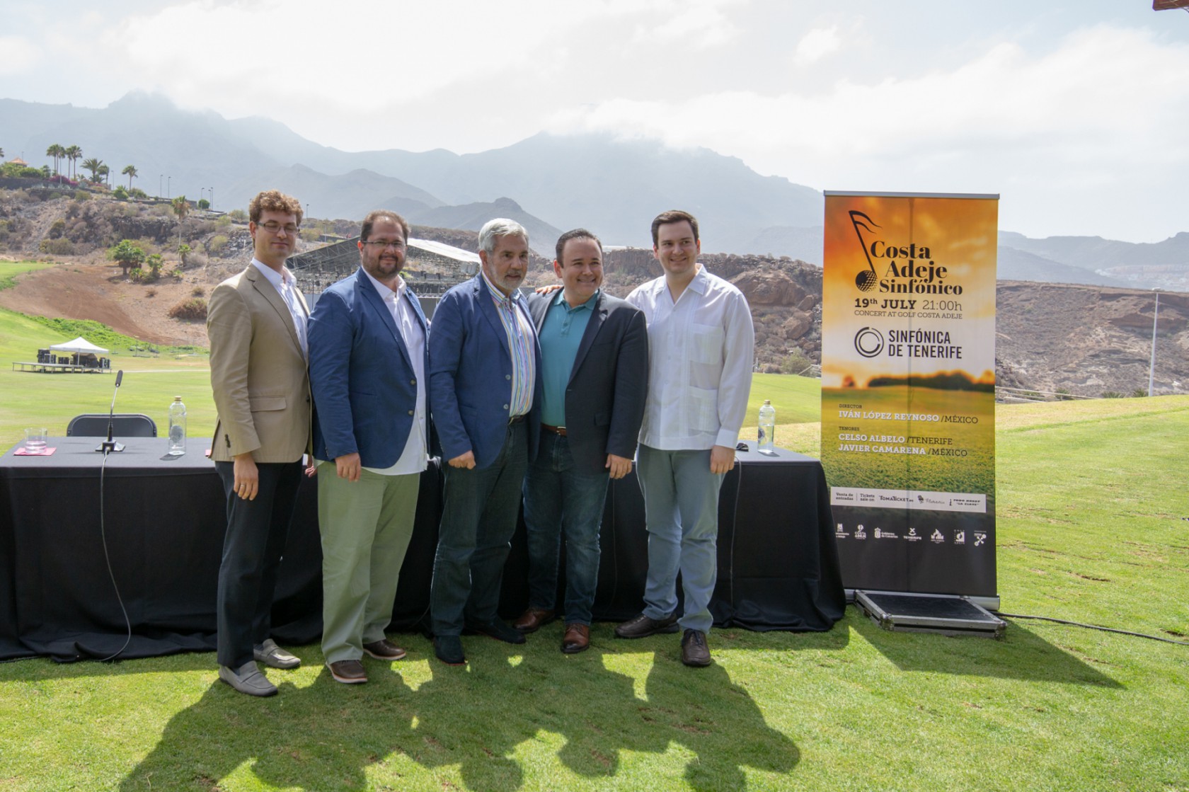 La OST, dirigida por Iván López Reynoso, Celso Albelo y Javier Camarena, protagonistas del Costa Adeje Sinfónico