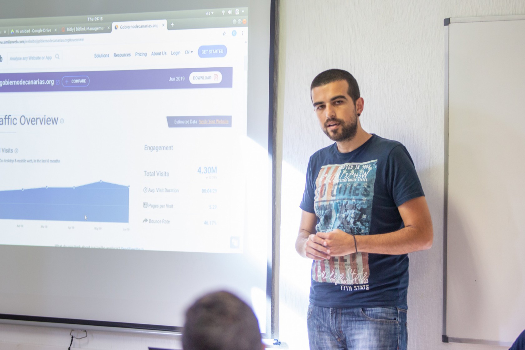Christopher Expósito Izquierdo: "las redes sociales son la tercera herramienta más utilizada en la promoción online"