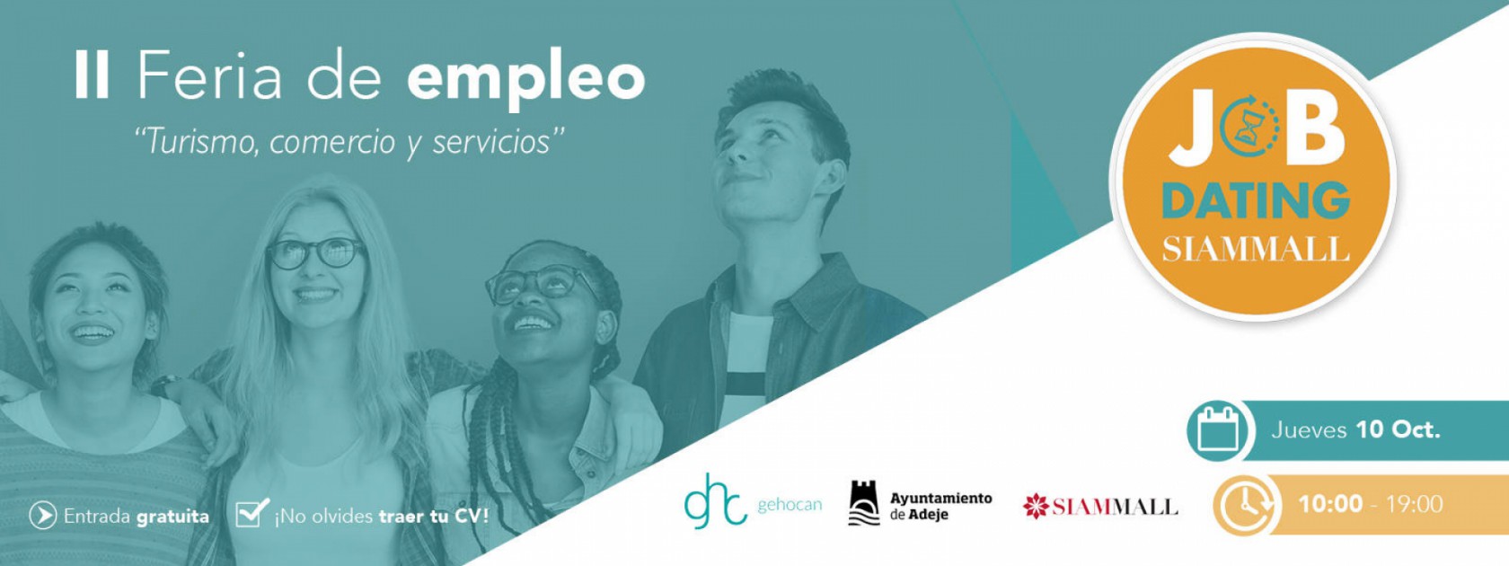 La II Feria de Empleo tendrá lugar en Adeje el 10 de octubre