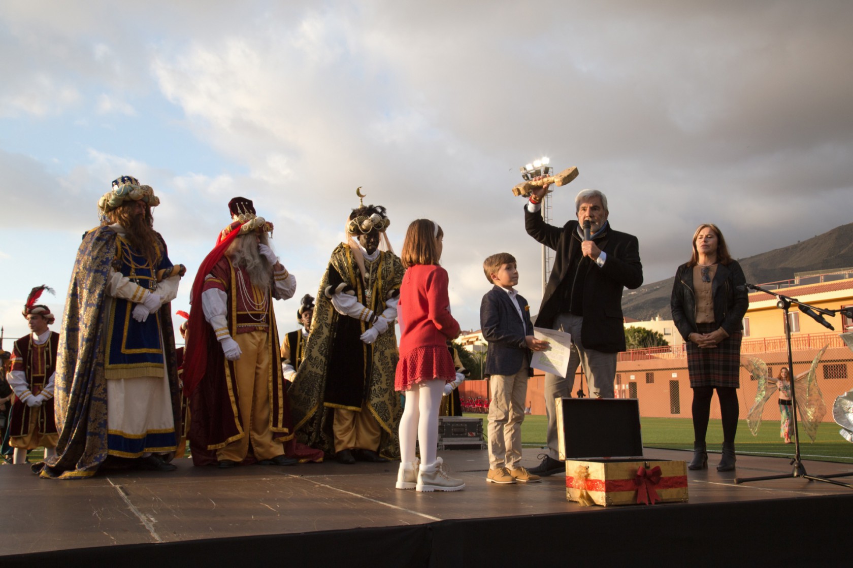 SS.MM. los Reyes de Oriente llegan a Adeje dispuestos a repartir ilusión y esperanza