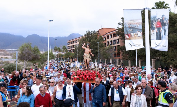 Adeje celebra el día grande de San Sebastián 