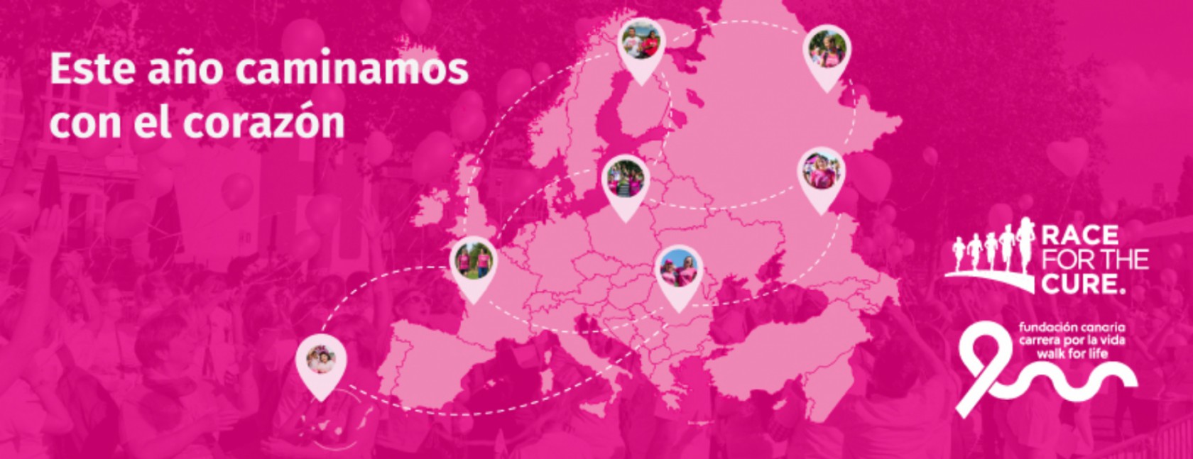  La Fundación canaria Carrera por la Vida organiza en España la RACE FOR THE CURE