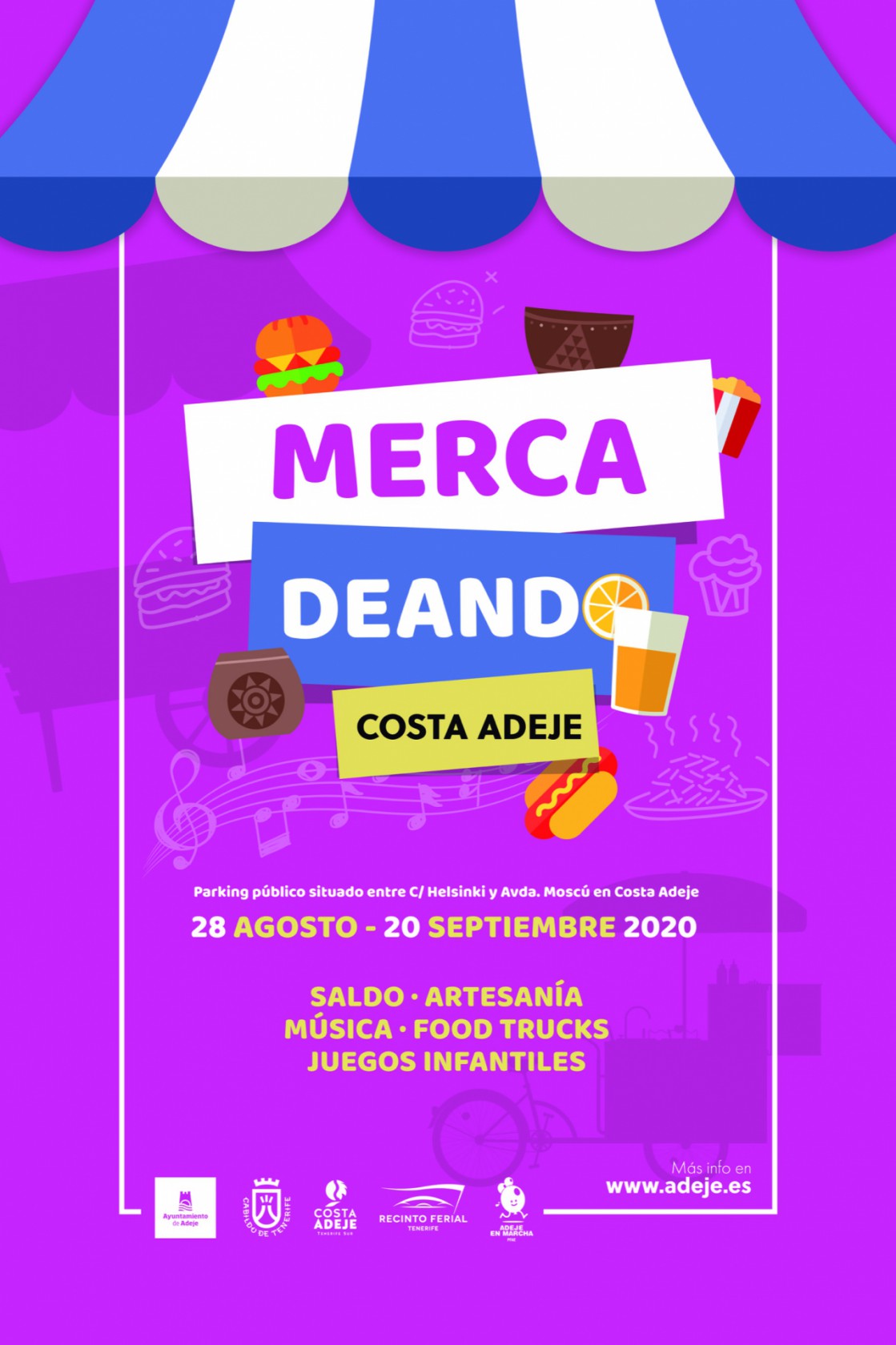 Abierto el plazo para solicitar un puesto en la feria "Mercadeando en Adeje"