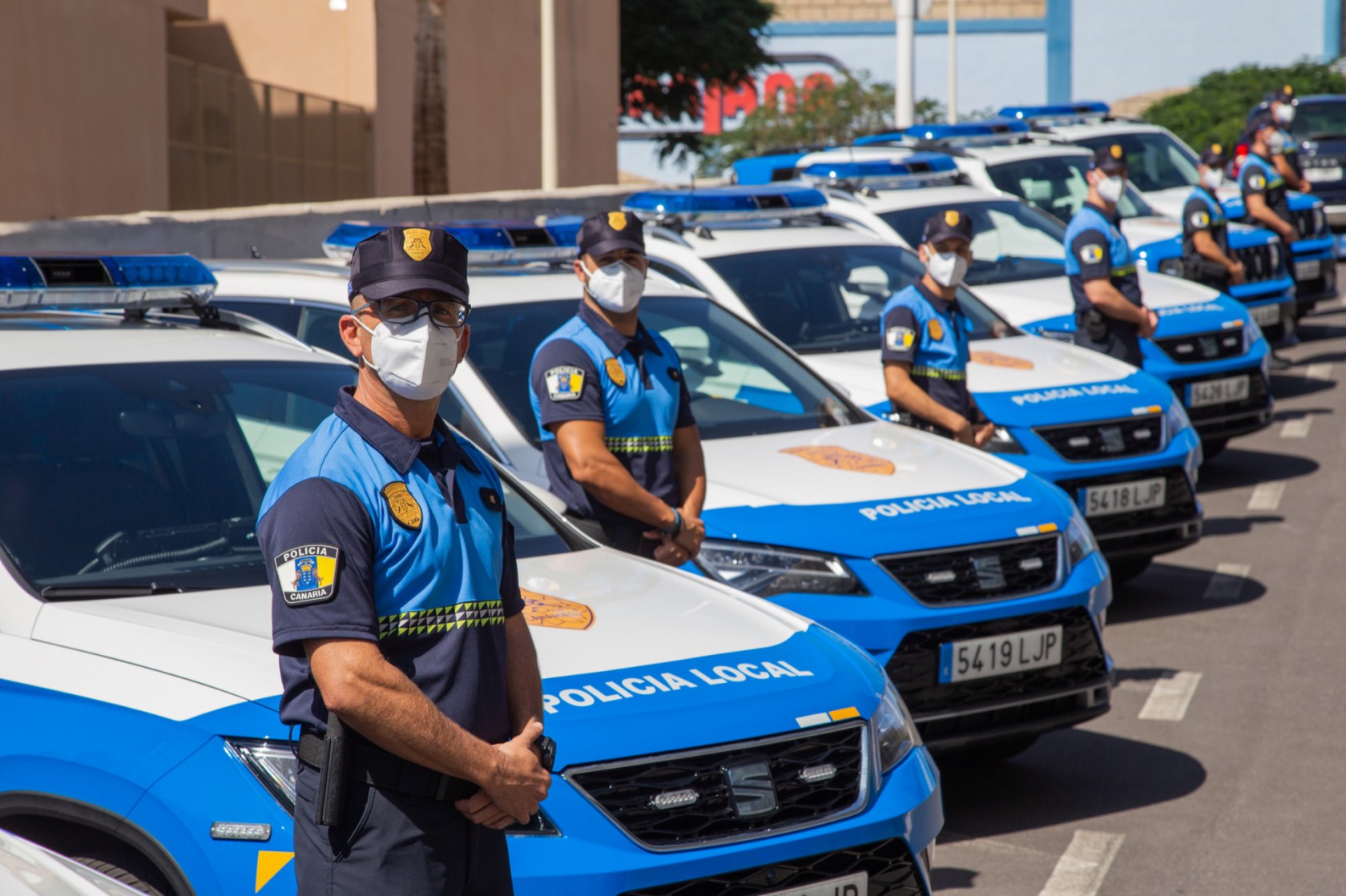 El Ayuntamiento renueva parte de la flota de vehículos de la Policía Local de Adeje