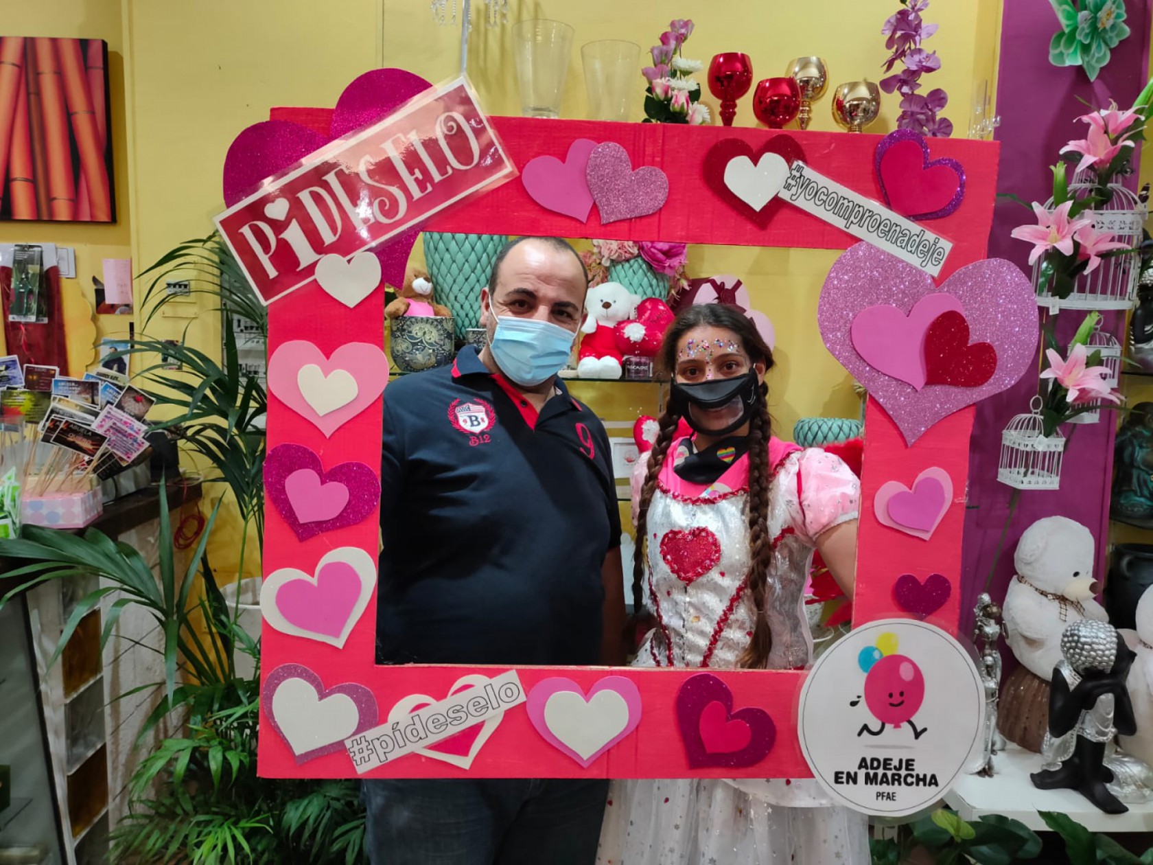 El PFAE "Adeje en Marcha" promoverá la dinamización de las zona comercial de Adeje Centro con motivo de San Valentín