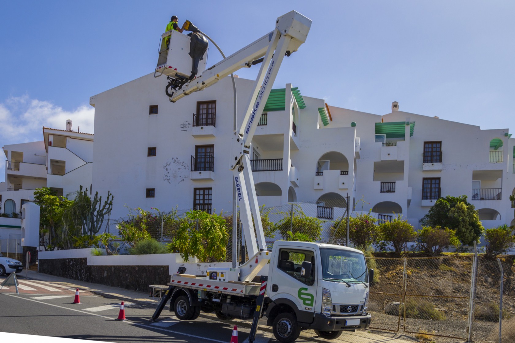Adeje sigue apostando por un alumbrado público eficiente