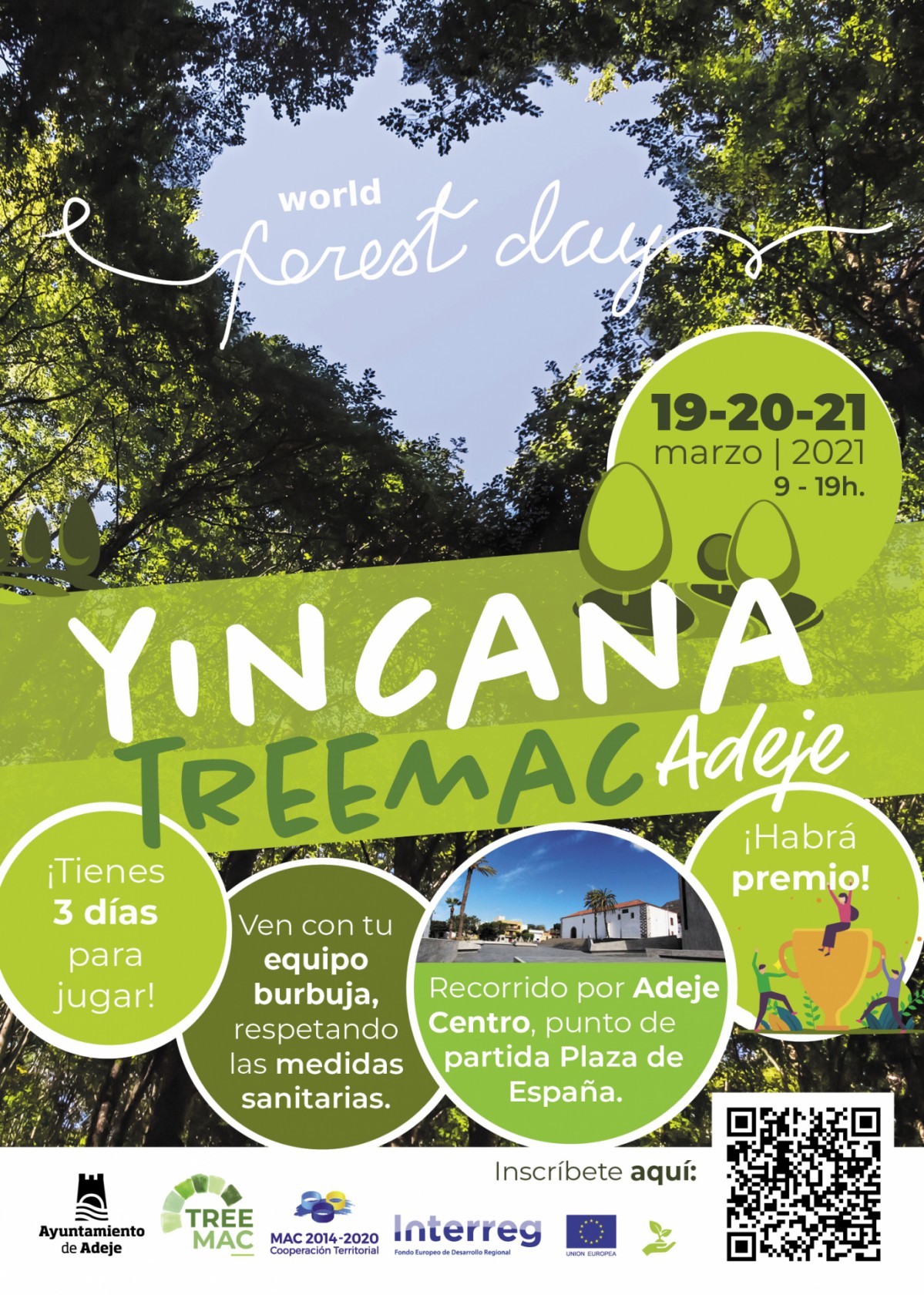 Adeje organiza una yincana medioambiental para conmemorar el Día Internacional de los Bosques