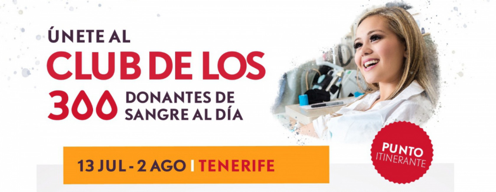 Únete al club de los 300 donantes de sangre al día