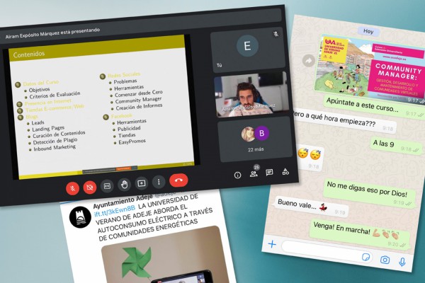 UN CURSO DE LA UNIVERSIDAD DE VERANO DE ADEJE ENSEÑA A CREAR SINERGIAS ENTRE LOS MEDIOS DIGITALES