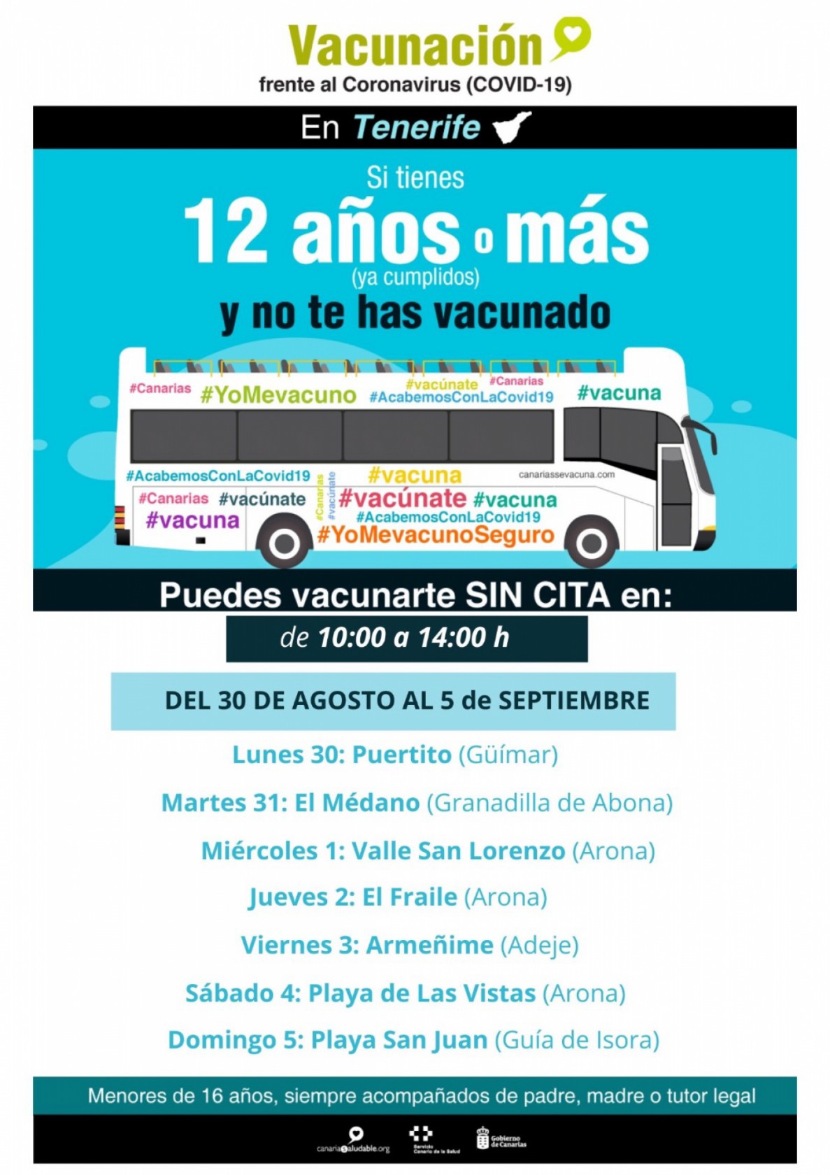La Vacuguagua llega a Adeje el viernes 3 de septiembre