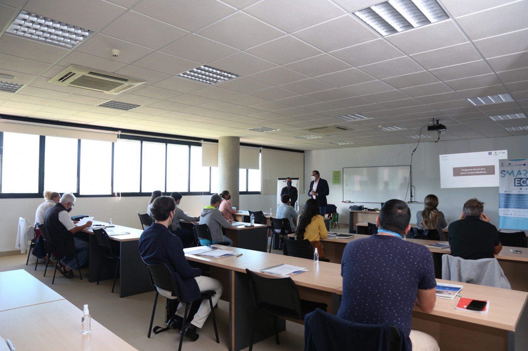 24 personas se benefician del programa SMART-ECO de apoyo a i-Emprendedores 