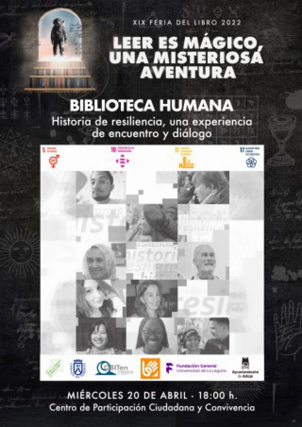 "Bibliotecas Humanas" aterriza en Adeje para aprender de las experiencias de otras personas a través de la narrativa oral