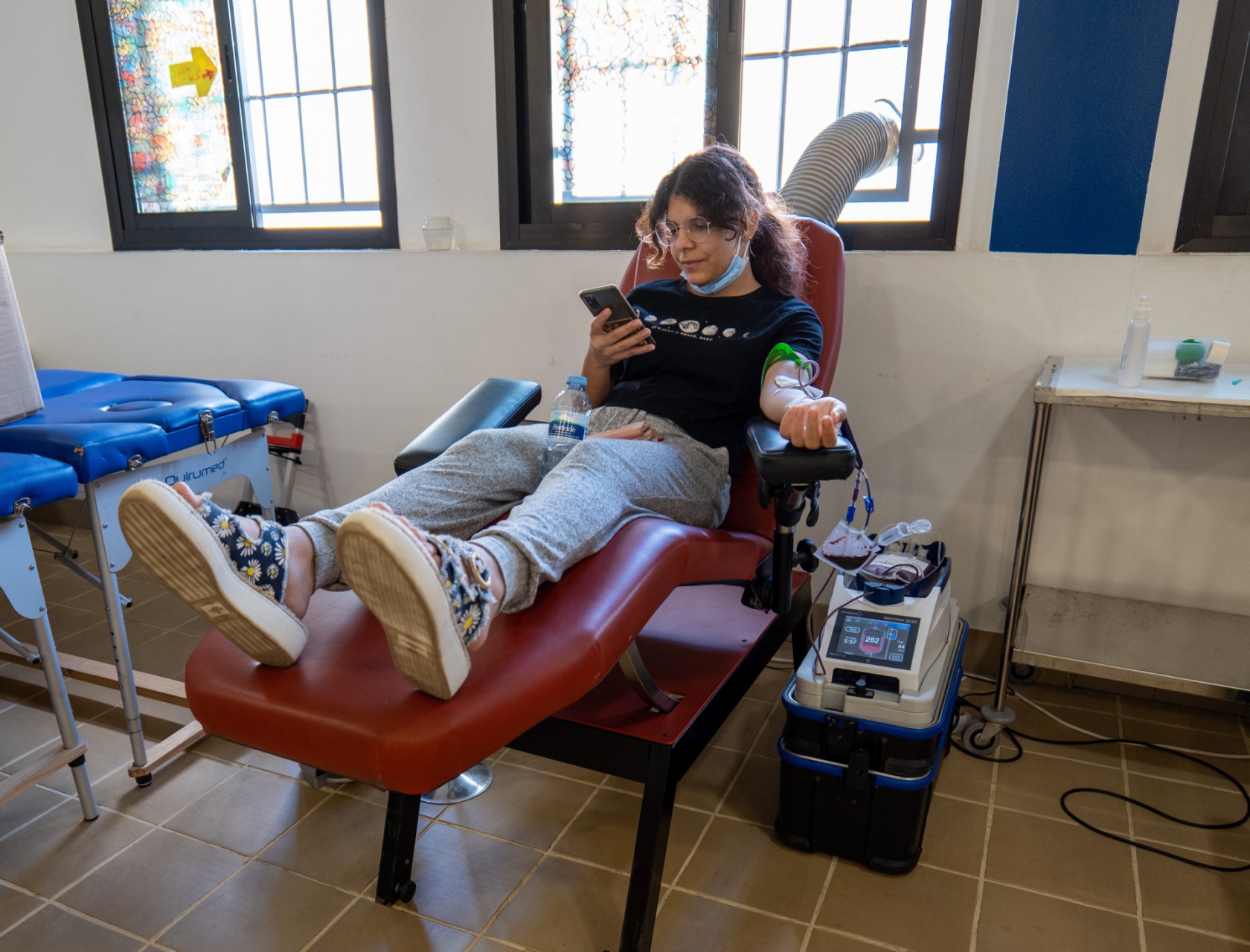 El Pabellón Deportivo de Las Torres y Adeje Espacio Joven se suman a la campaña de donación de sangre