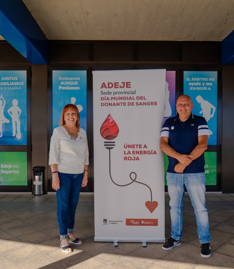 El Pabellón Deportivo de Las Torres y Adeje Espacio Joven se suman  a la campaña de donación de sangre