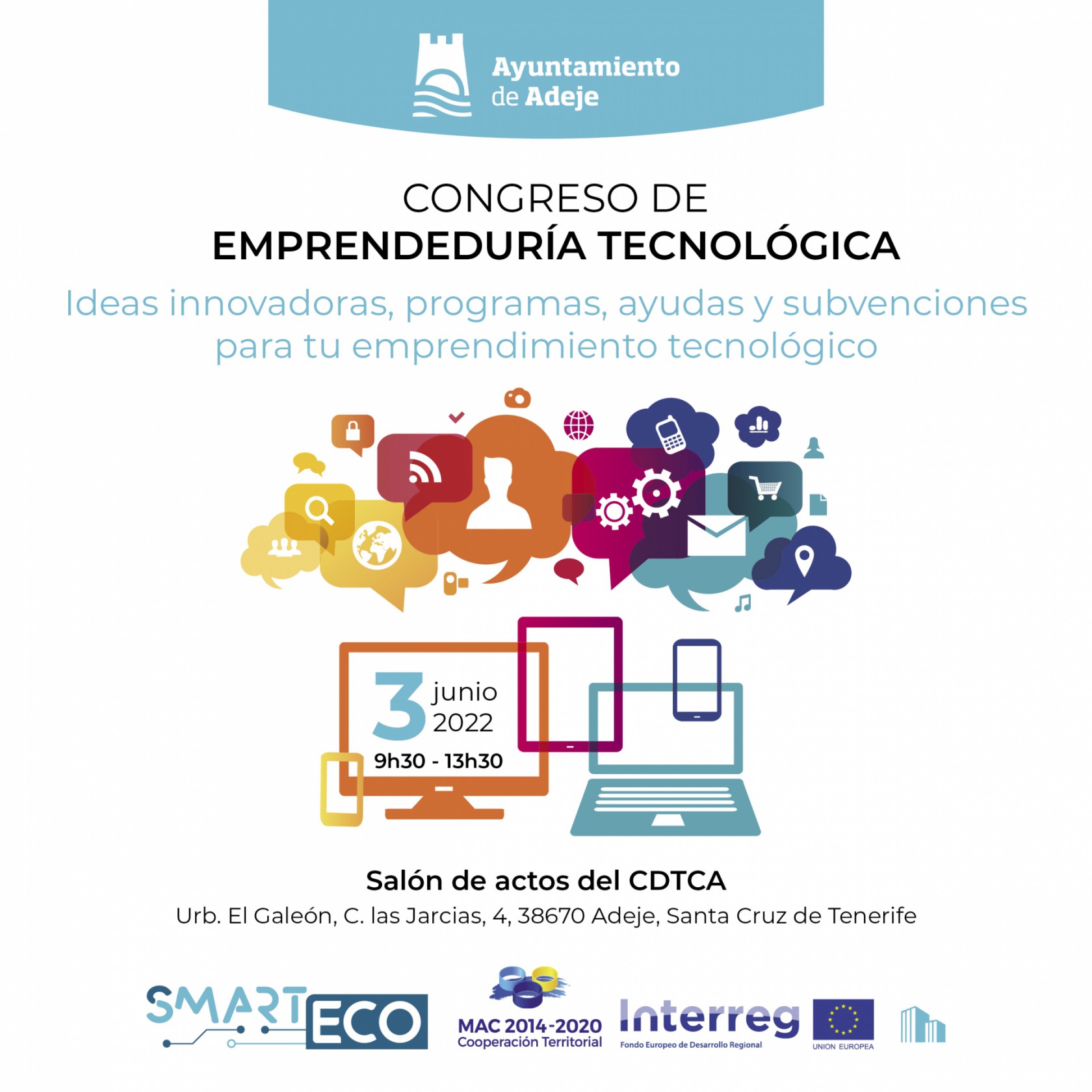 El CDTCA acogerá un congreso de emprendeduría tecnológica