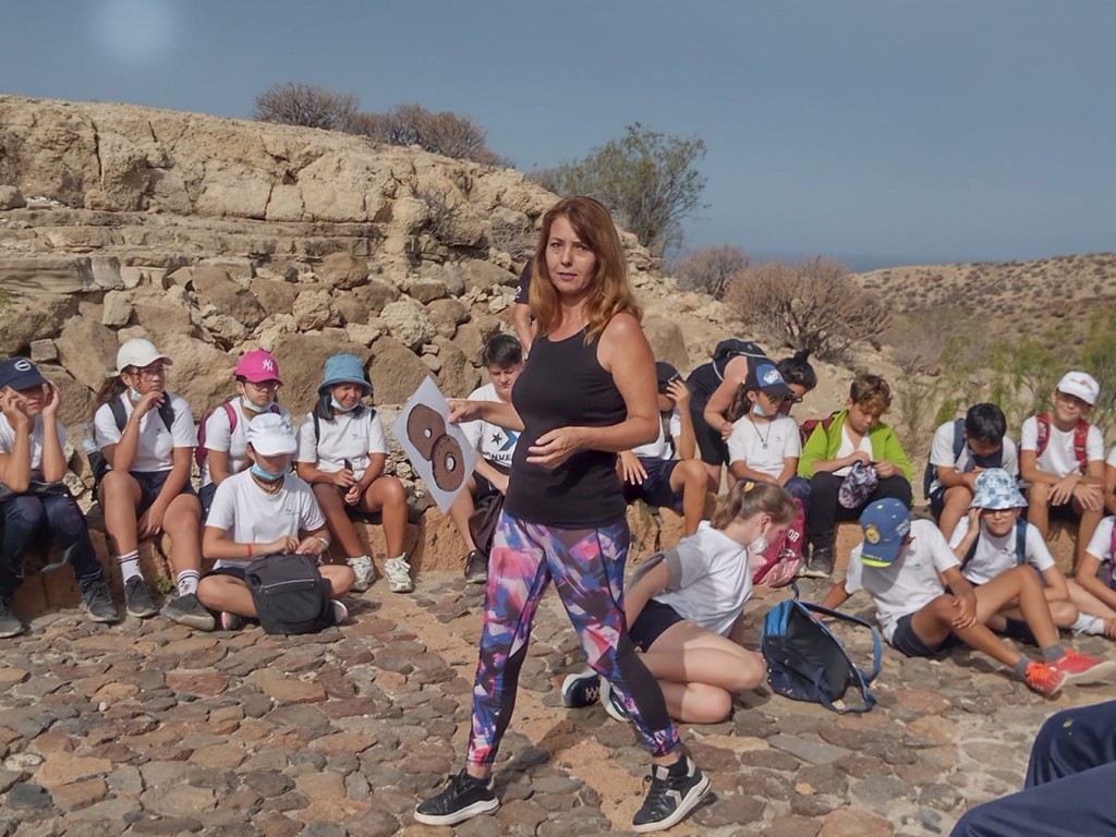 El alumnado adejero responde positivamente al proyecto "El Patrimonio es Nuestro"
