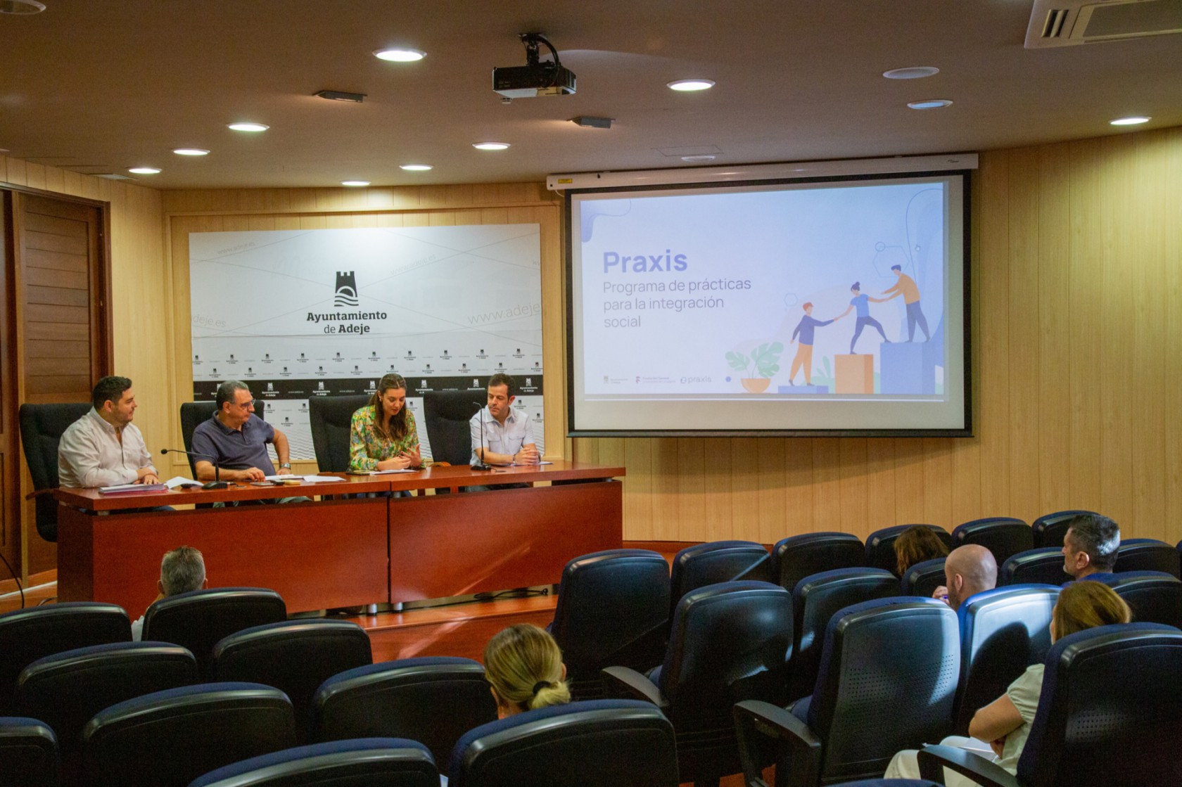 Da comienzo el Proyecto Praxis "Programa de prácticas para la integración social"