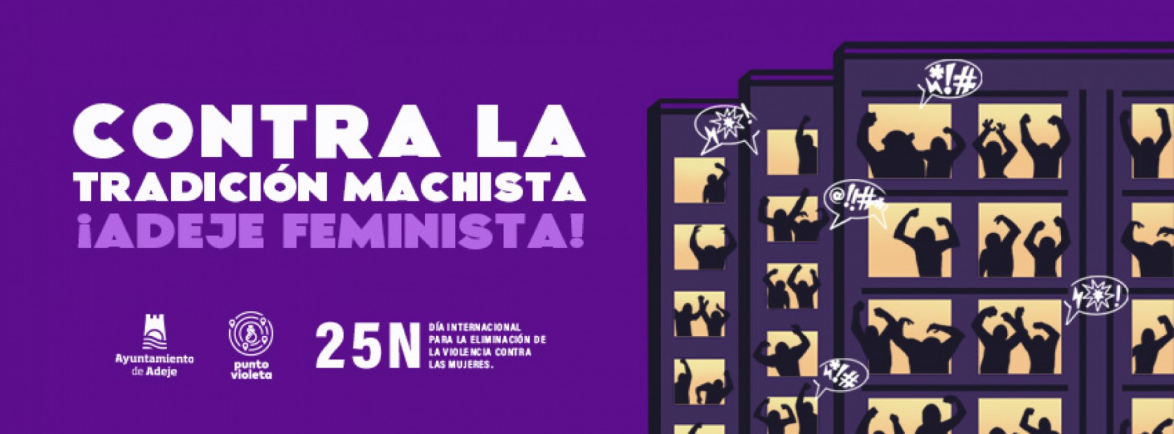 Contra la tradición machista, ¡Adeje feminista!