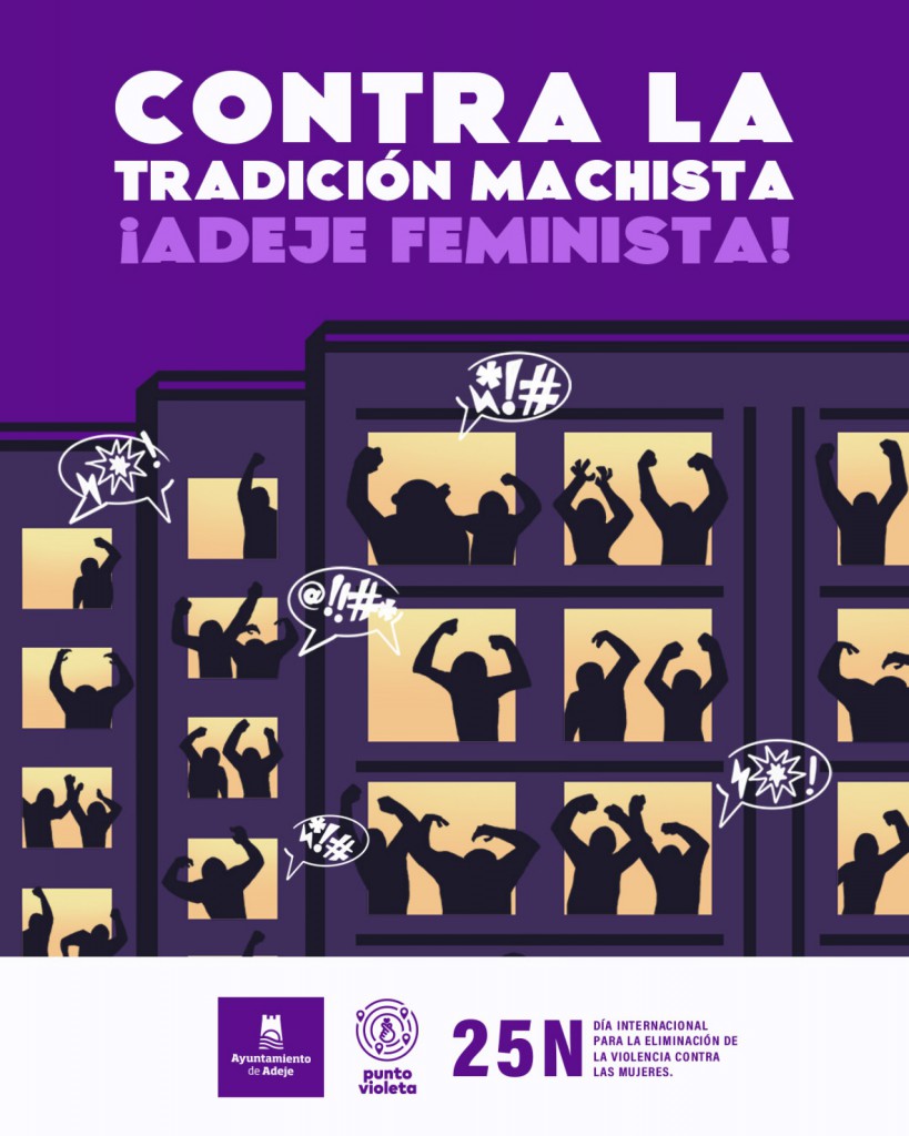 Contra la tradición machista, ¡Adeje feminista!