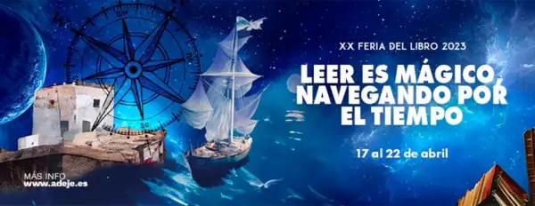 Dinosaurios, milicias y piratas se apoderan de la Feria del Libro de Adeje 