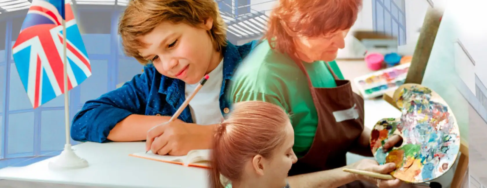 Abiertas las matrículas para los cursos de inglés y pintura 2023/2024