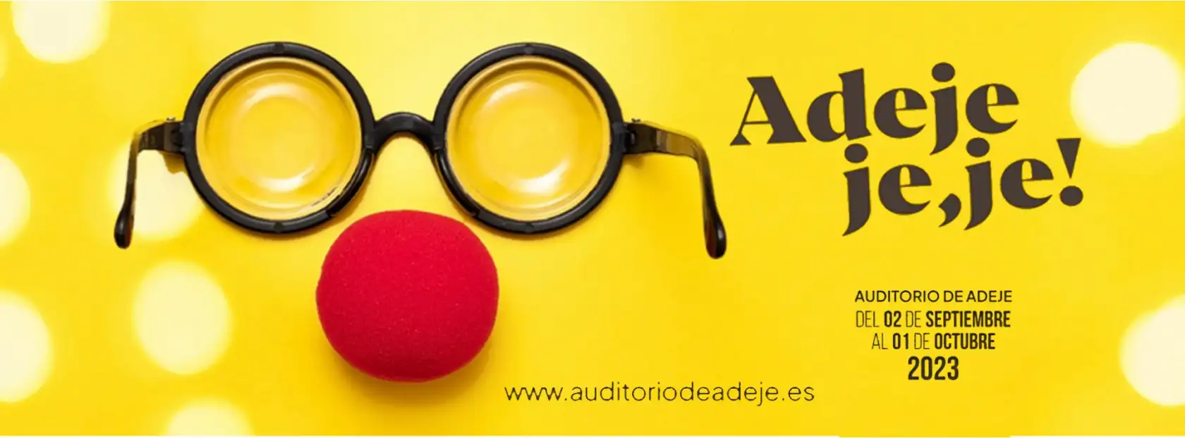 El humor se apodera del Auditorio de Adeje con la "Muestra Adeje je,je"