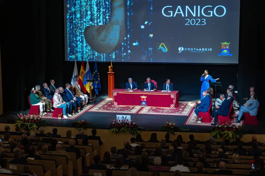Entregados en Adeje los premios Gánigo