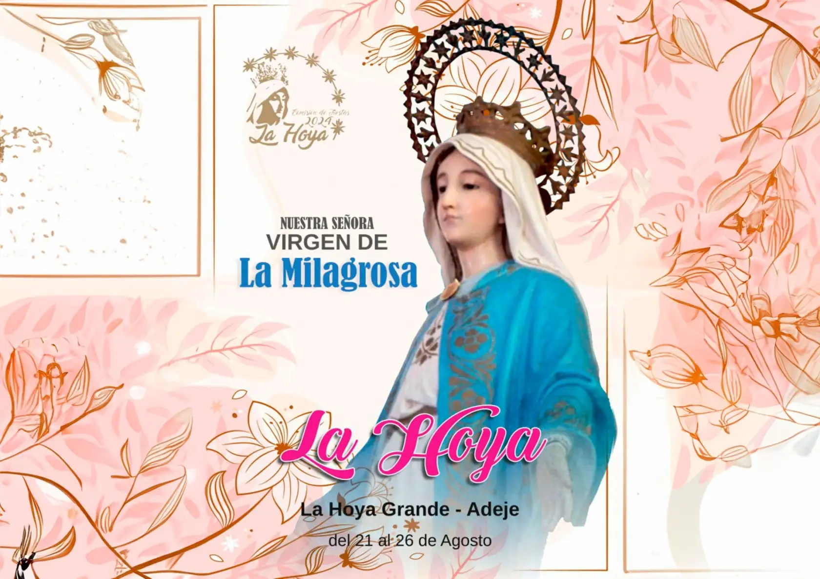 La Hoya Grande celebra sus fiestas en honor a la Virgen de La Milagrosa