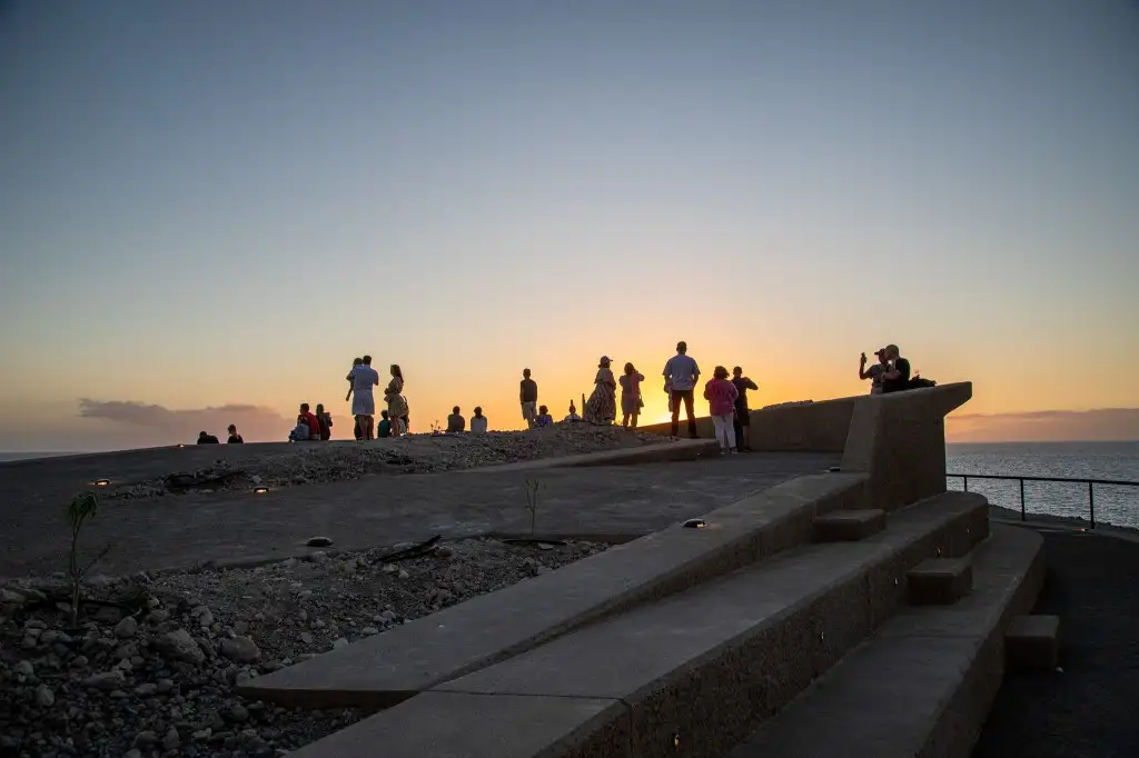 Atardecer en el Mirador de Las Palomas