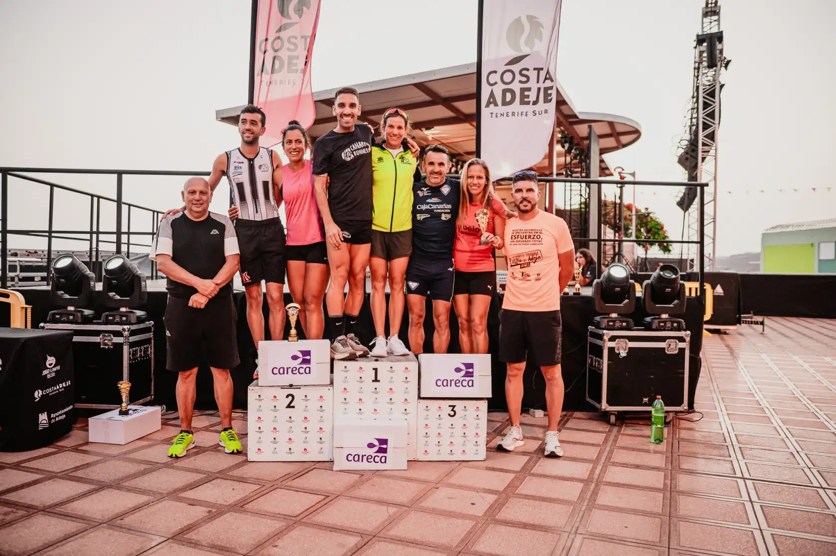 La primera prueba del circuito “La Espíritu Triabona Villa de Adeje Series 5K” se saldó con un éxito rotundo de participación