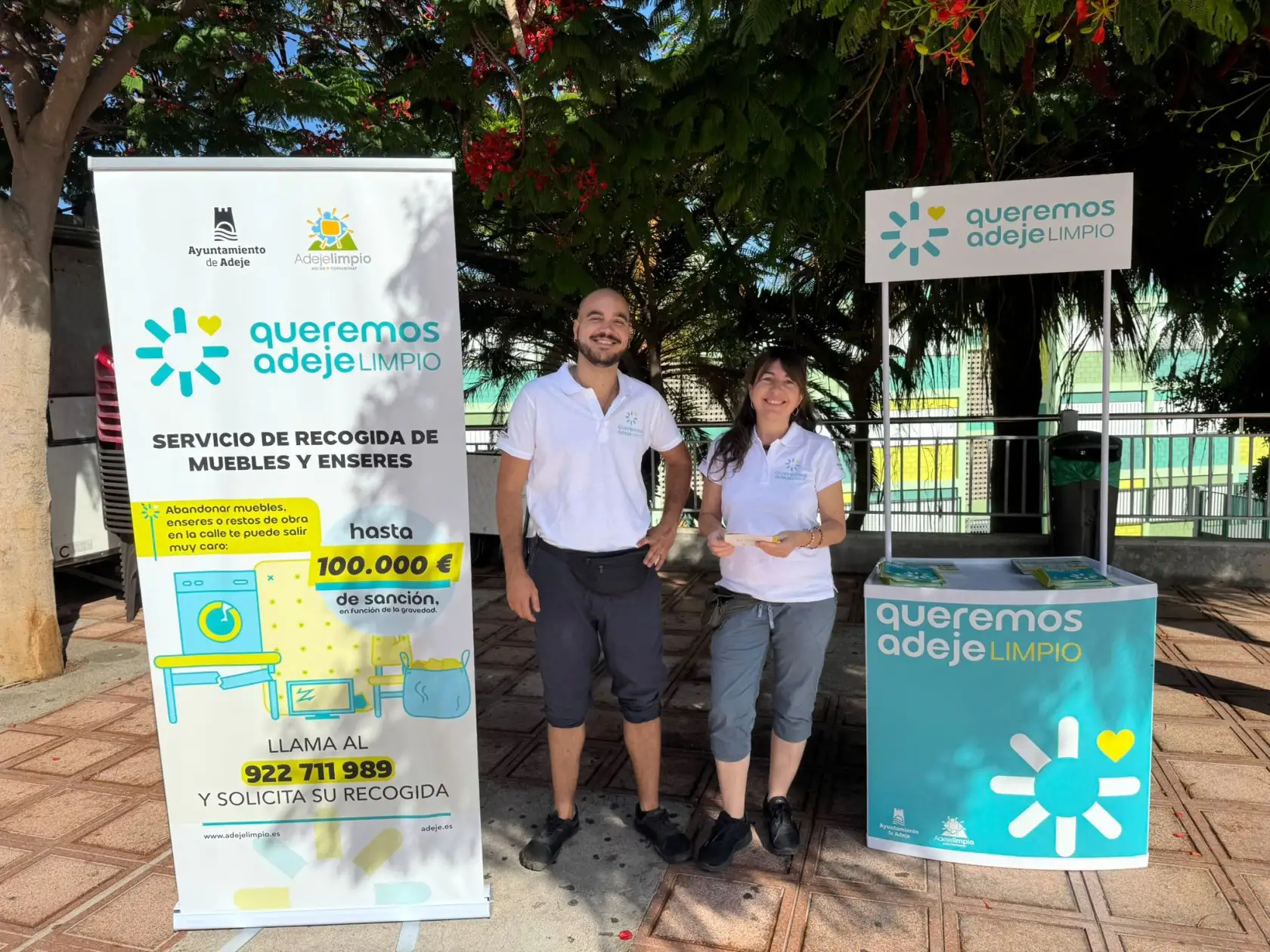 Adeje lanza &ldquo;Queremos Adeje&rdquo;, campa&ntilde;a de limpieza y civismo.