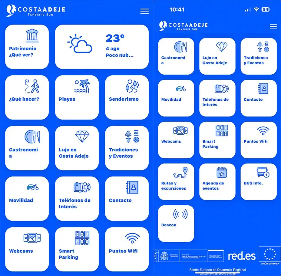 La app &ldquo;Costa Adeje&rdquo; ofrece aforos, eventos, transporte y m&aacute;s en tiempo real, dentro del proyecto Destino Tur&iacute;stico Inteligente (DTI) de Adeje.